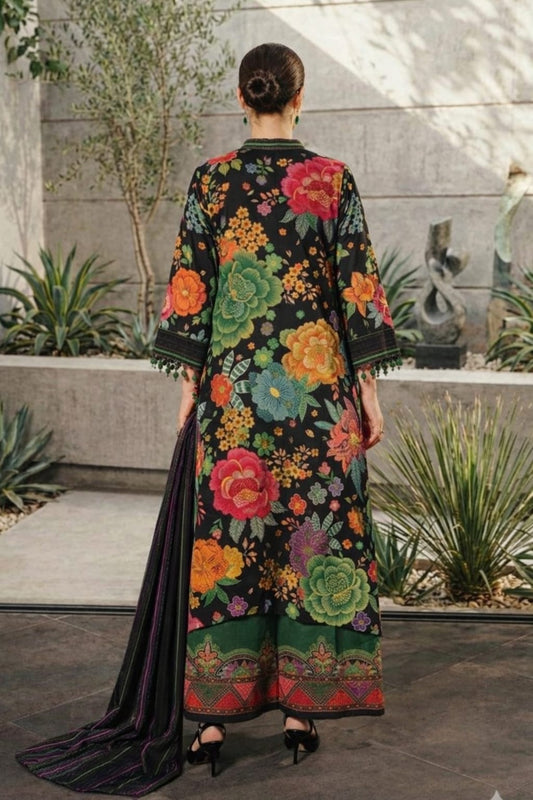 Midnight Bloom Floral Suit