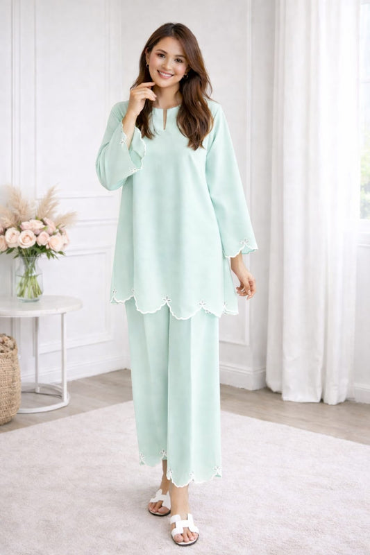Scallop Hem Co-Ord Set