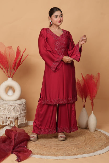 Gul-e-surkh by zarana luxurious trendy designer pakistani suits