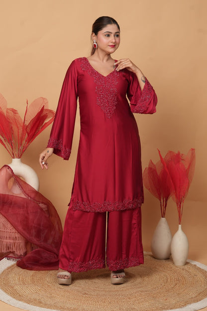 Gul-e-surkh by zarana luxurious trendy designer pakistani suits