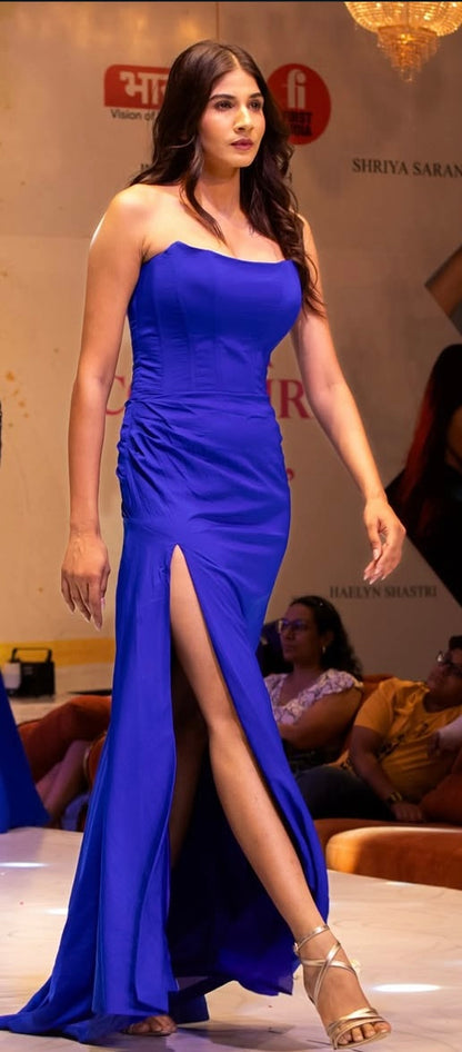 Contemporary Blue Gown