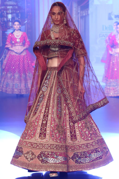 Rajwadi royal bridal lehenga
