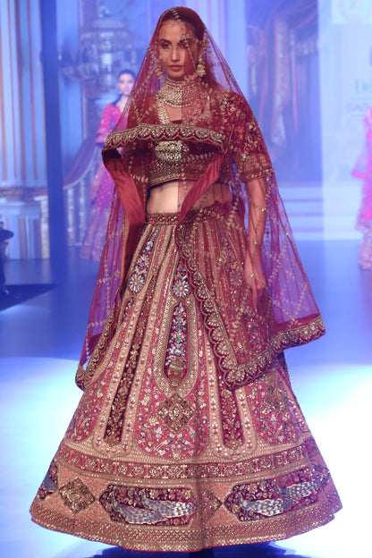 Rajwadi royal bridal lehenga