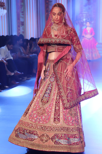 Rajwadi royal bridal lehenga
