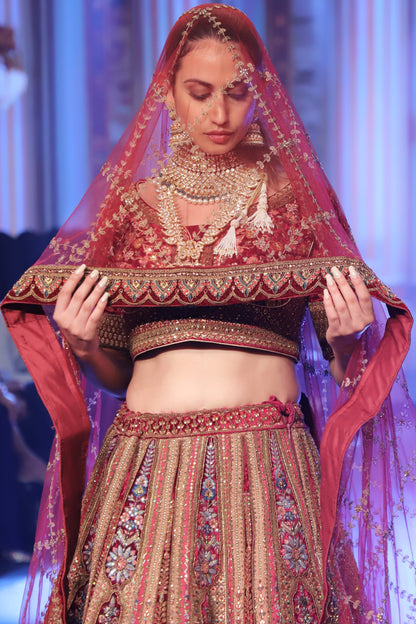 Rajwadi royal bridal lehenga