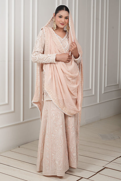 Gul-e-moti by Zarana luxurious trendy designer Pakistani suit.