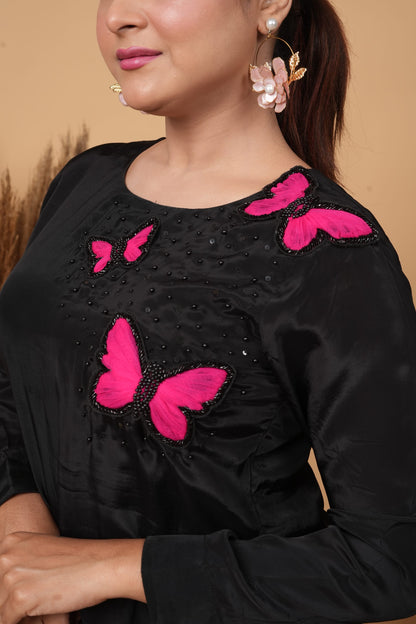 Gul-e-farsha by Zarana luxurious trendy designer Pakistani suit.