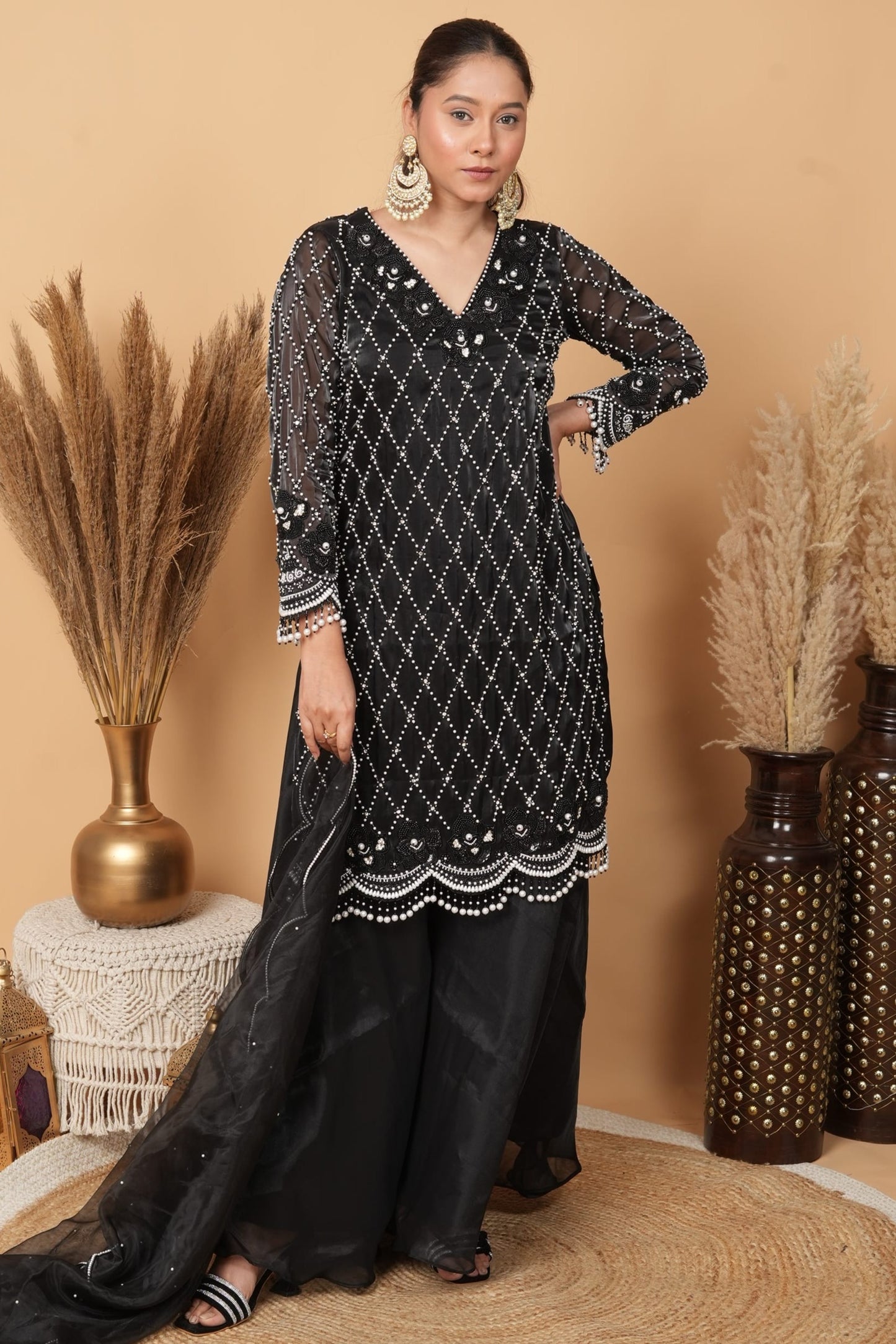 Gul-e-Moti  by Zarana luxurious trendy designer Pakistani suit.
