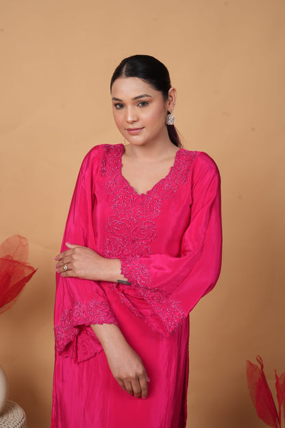 Gul-e-Ruby by Zarana luxurious trendy designer Pakistani suit.