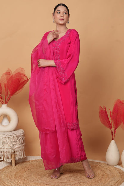 Gul-e-Ruby by Zarana luxurious trendy designer Pakistani suit.