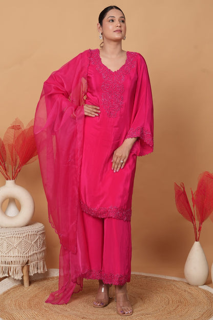 Gul-e-Ruby by Zarana luxurious trendy designer Pakistani suit.