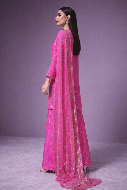 Starlight Fuchsia Ethnic Kurta Set